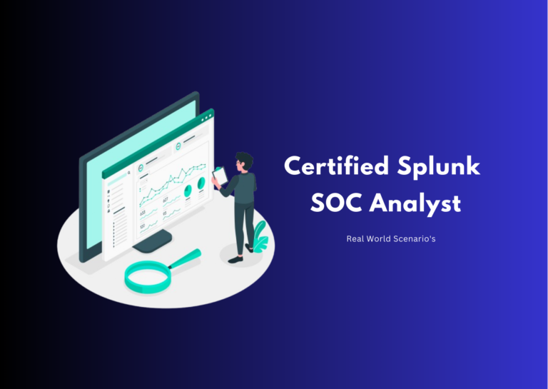 Certified Splunk SOC Analyst