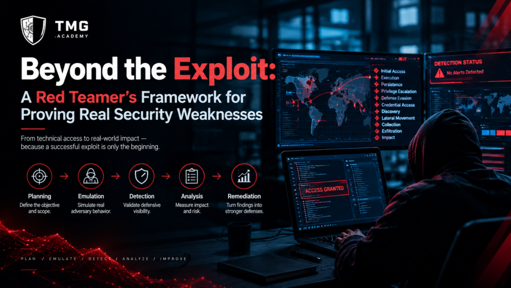 Beyond the Exploit: A Red Teamer’s Framework for Proving Real Security Weaknesses