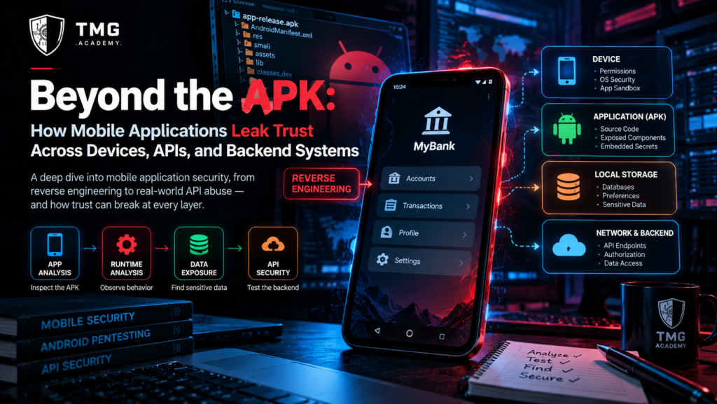 Beyond the APK: How Mobile Applications Leak Trust Across Devices, APIs, and Backend Systems